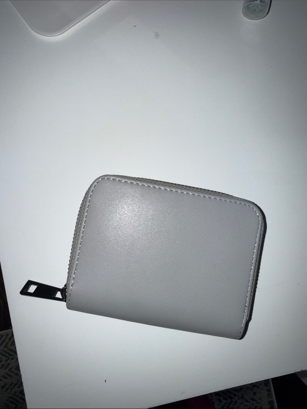 Grey card wallet